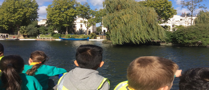 Taking students from Westminster on a forest adventure