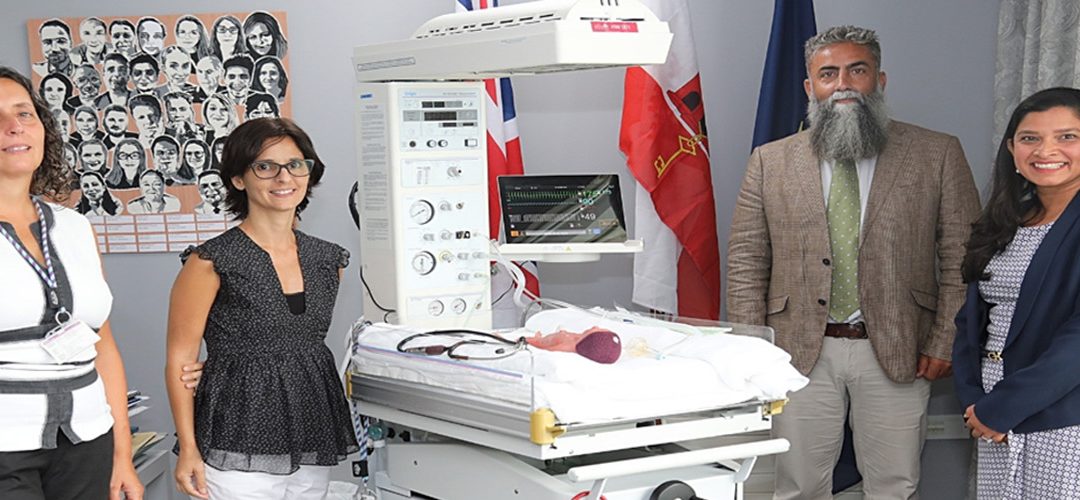 Gibraltar Health Authority: pre-term baby simulator